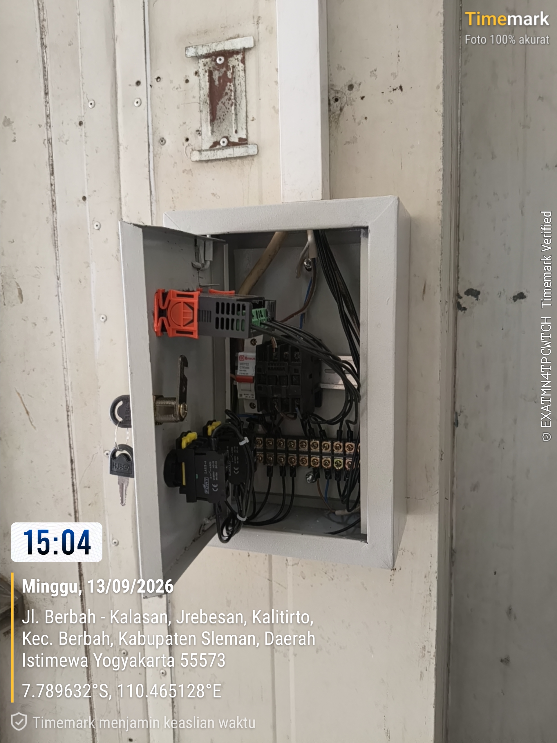 Panel Kontrol Chiller